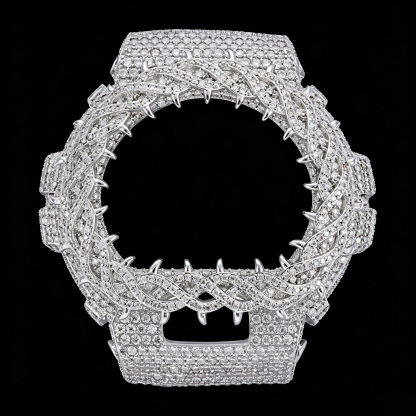 Moissanite Vine Thorns Watch Case for DW6900 SERIES