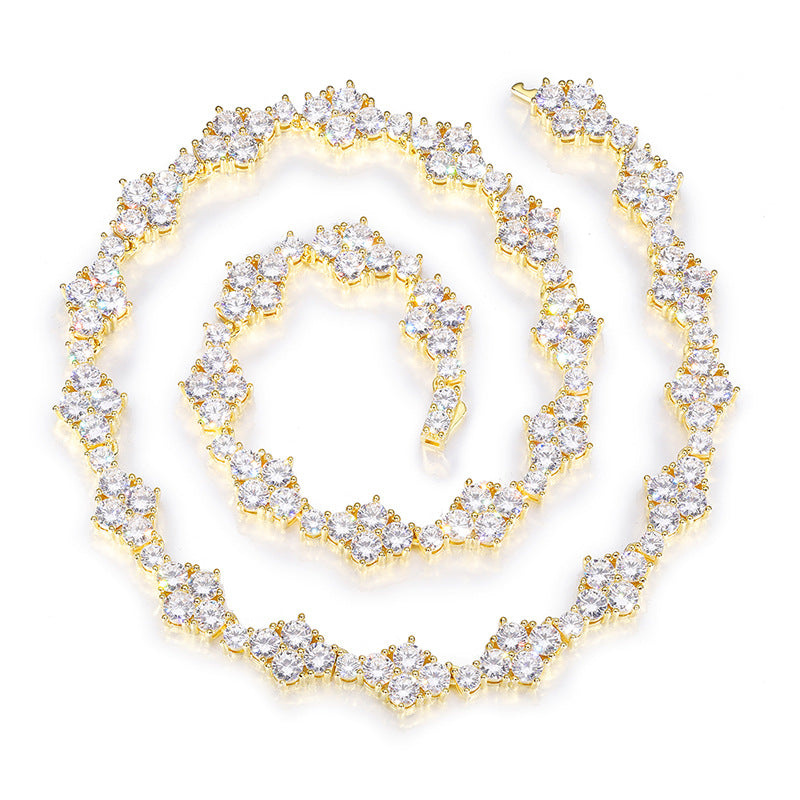 6.5mm S925 Moissanite Featured Tennis Chain