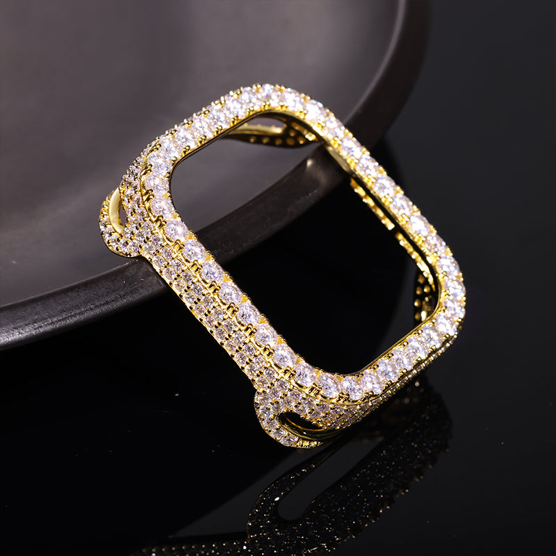 Moissanite Bezel Case For Apple Watch
