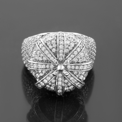 Moissanite Creative Crown Ring