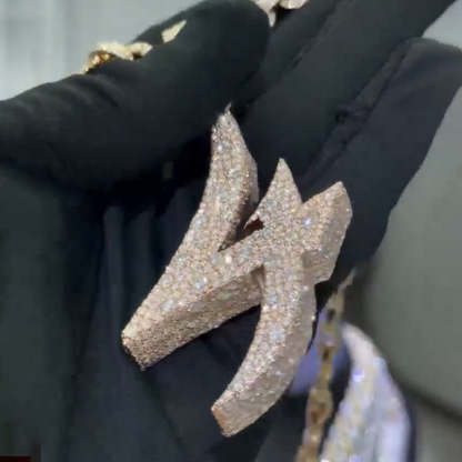 Mosaic Set 4 Moissanite Pendant