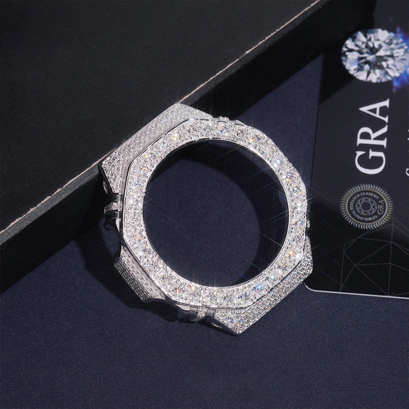 VVS Moissanite Octagonal Watch Case For GA‑2100