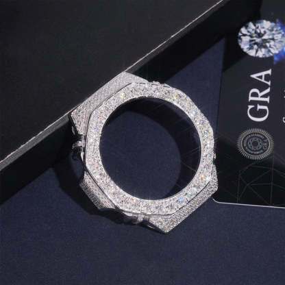 VVS Moissanite Octagonal Watch Case For GA‑2100