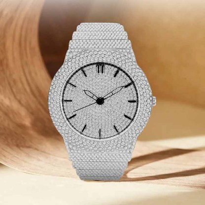 Moissanite Luxury Full Diamond Watch