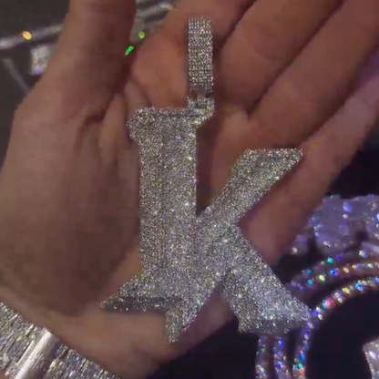 4D Effect LK Moissanite Pendant