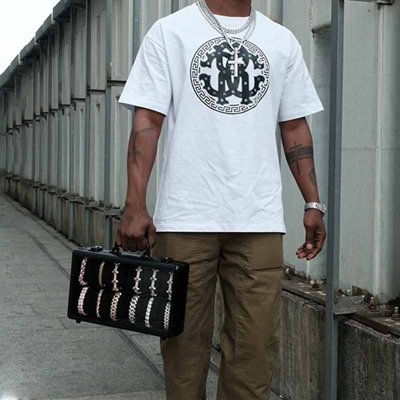 Premium Aluminum Alloy Hip-Hop Jewelry Box