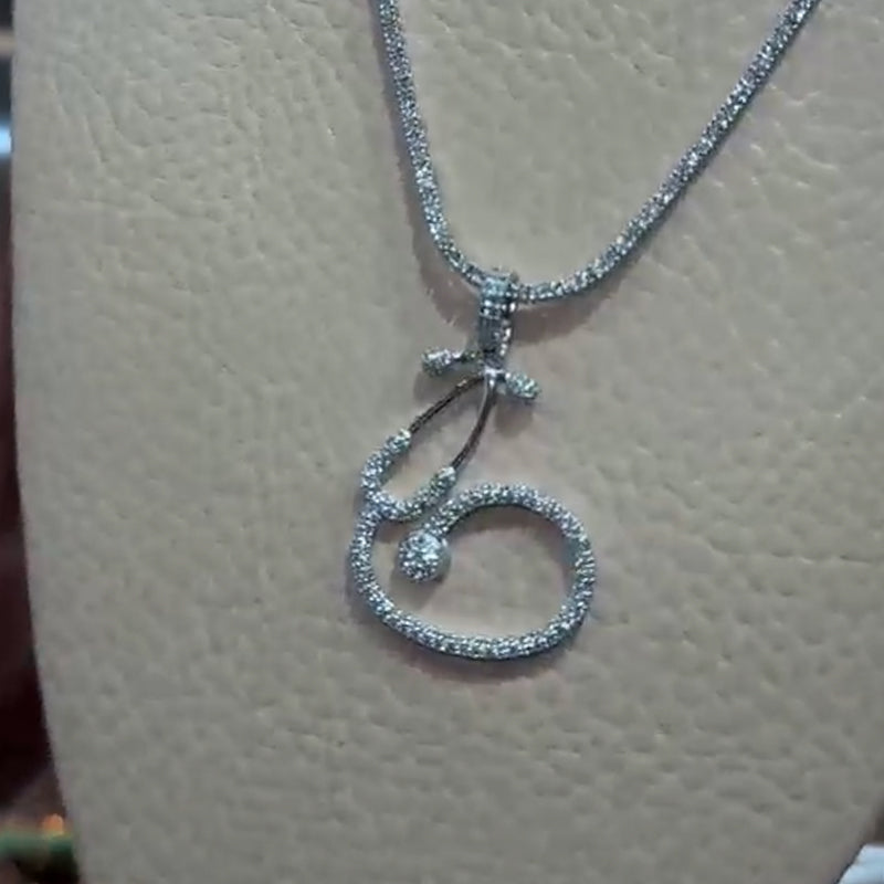 Moissanite Unique Design Little Pendant