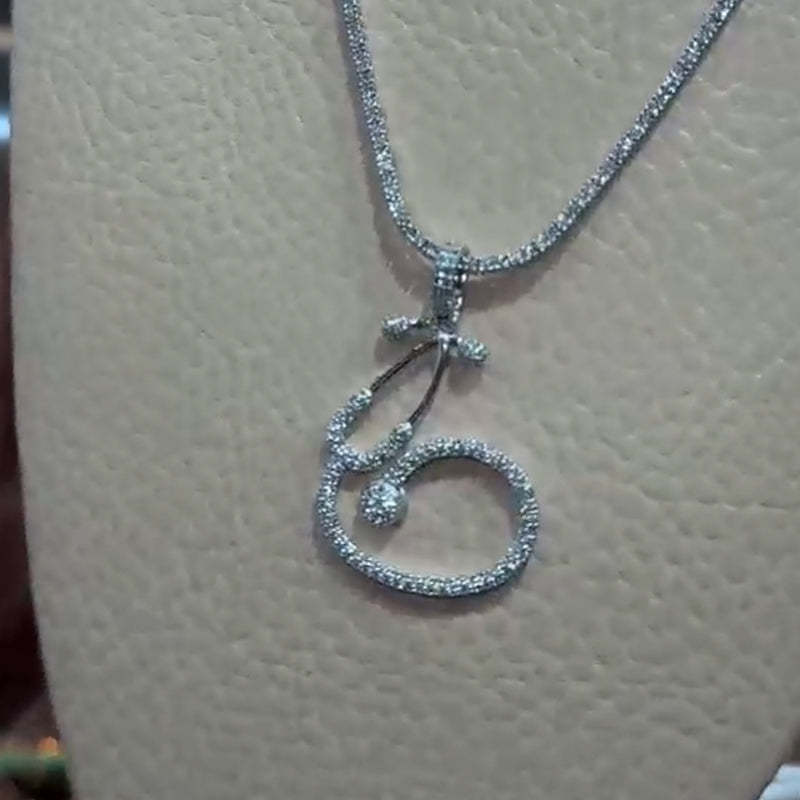 Moissanite Unique Design Little Pendant
