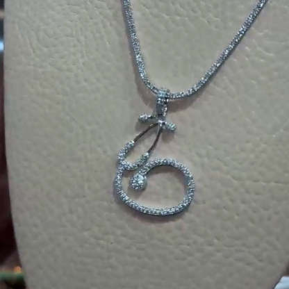 Moissanite Unique Design Little Pendant