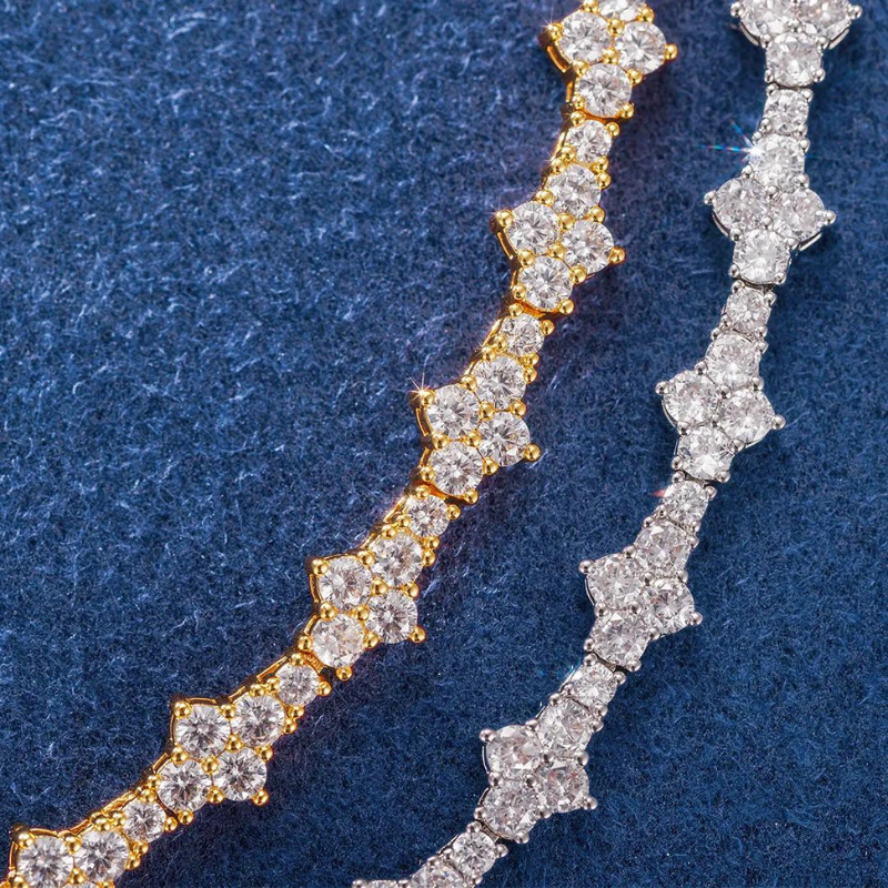 6.5mm S925 Moissanite Featured Tennis Chain