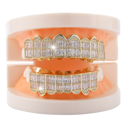 Moissanite Hip Hop Iced Out Grillz