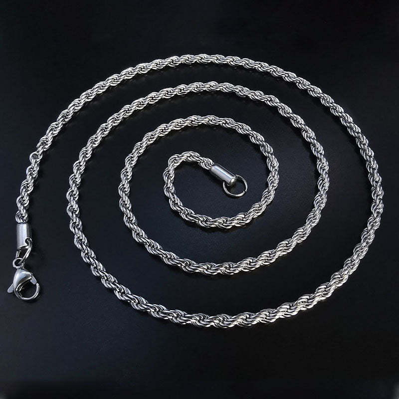 7mm/8mm Classic Hip Hop Rope Chain