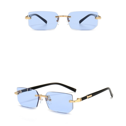 New Fashion Cut Edge Frameless Sunglasses