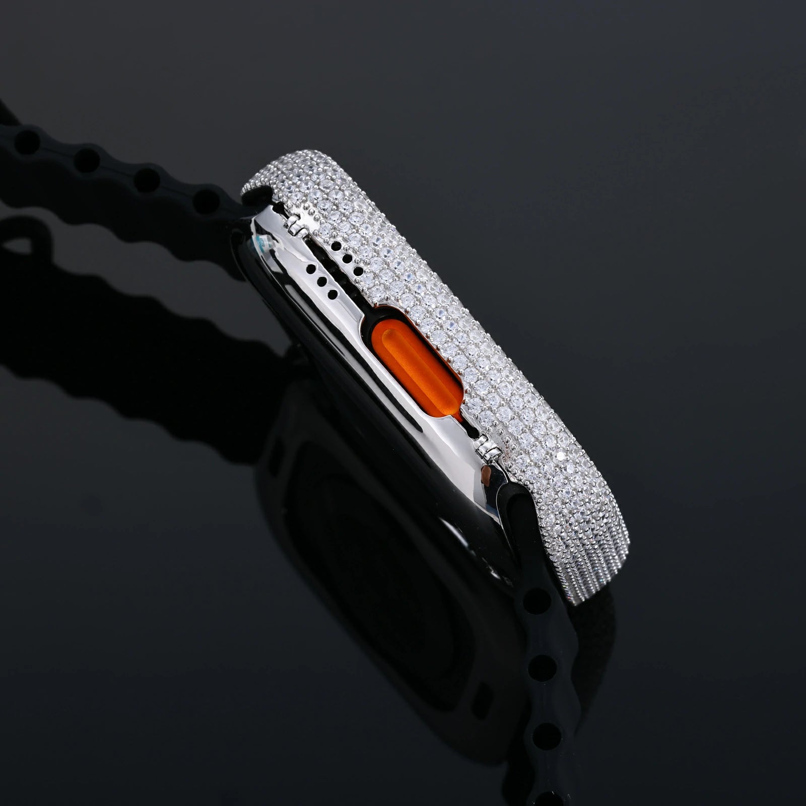 49mm Apple Watch Ultra Moissanite Bezel