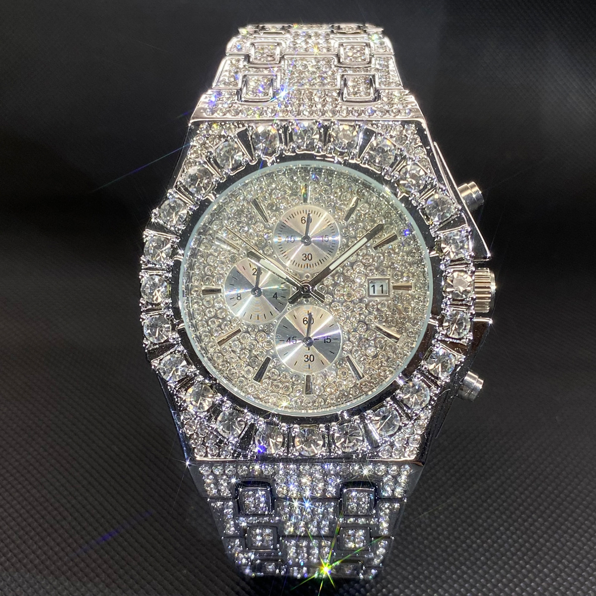 Starry Sky Moissanite Watch
