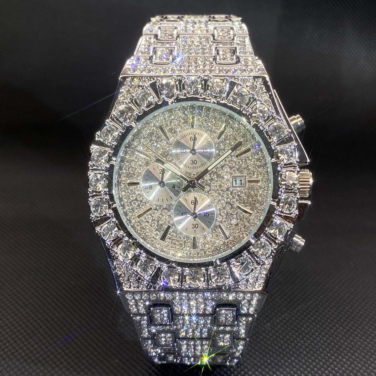 Starry Sky Moissanite Watch