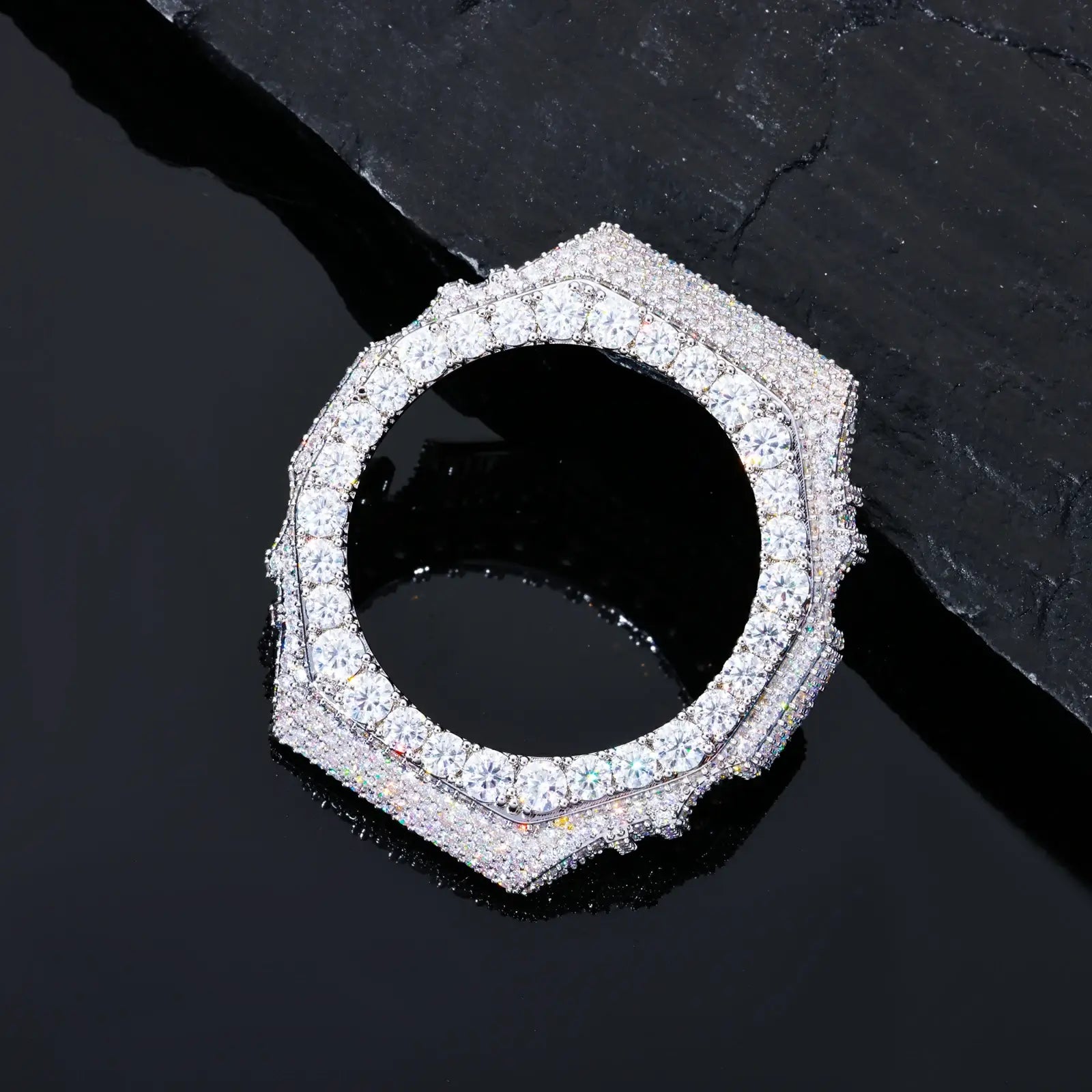 Moissanite Watch Case For GA2100GB-A1