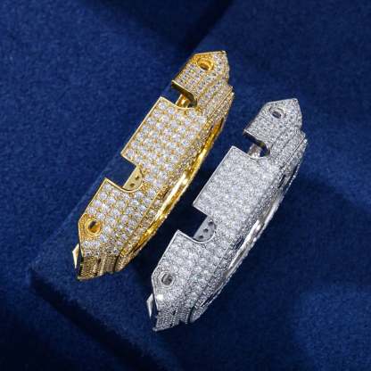 Moissanite Iced Out  Bezel For GA2100GB-A1 Watch