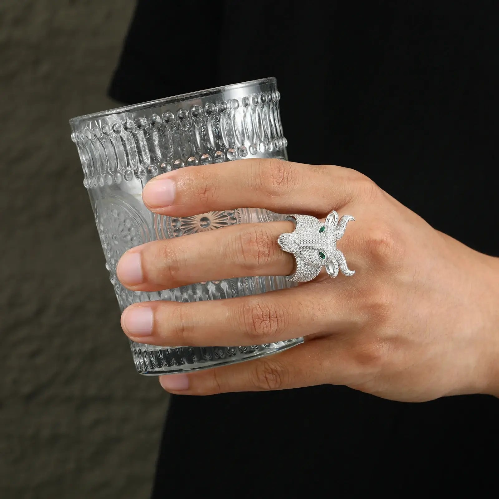 Moissanite Unique Sheep Ring