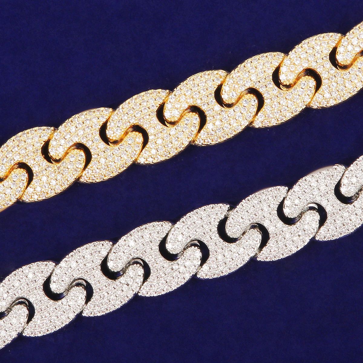 Moissanite Trendy Cuban Chain