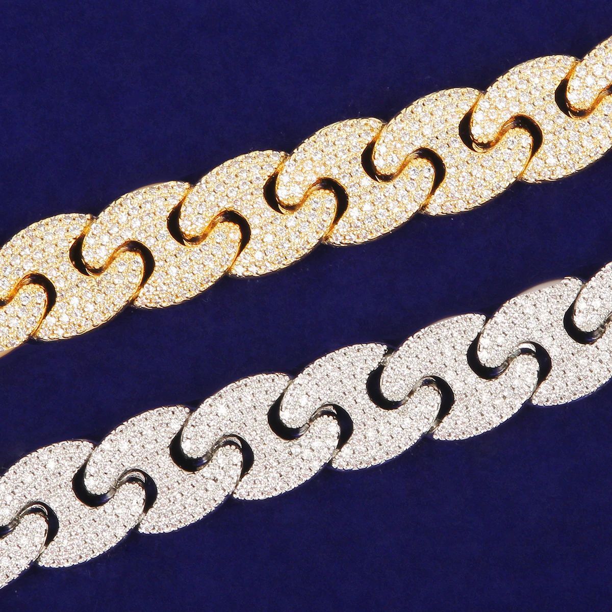 Moissanite Trendy Cuban Chain