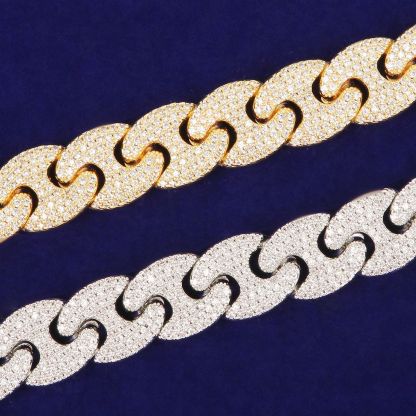 Moissanite Trendy Cuban Chain