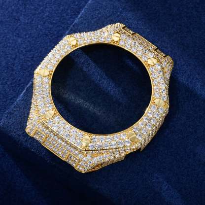 Moissanite Iced Out  Bezel For GA2100GB-A1 Watch