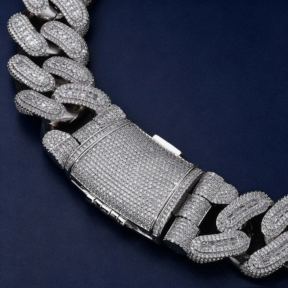 29mm S295 Moissanite Miami Cuban Chain 