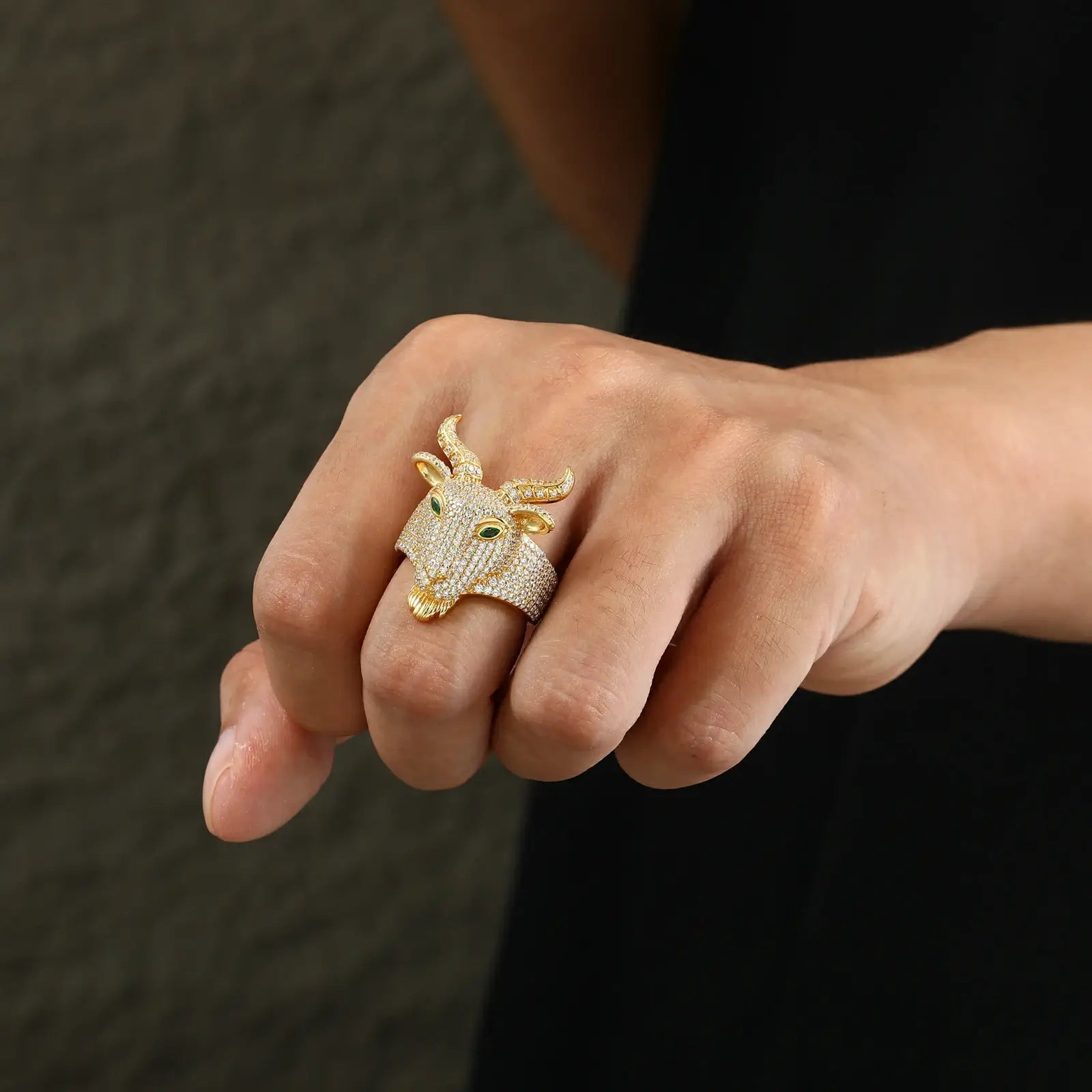 Moissanite Unique Sheep Ring