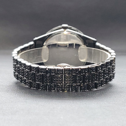 Square Moissanite Bold Roman Numeral Dial Watch
