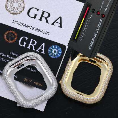 49mm Apple Watch Ultra Moissanite Bezel
