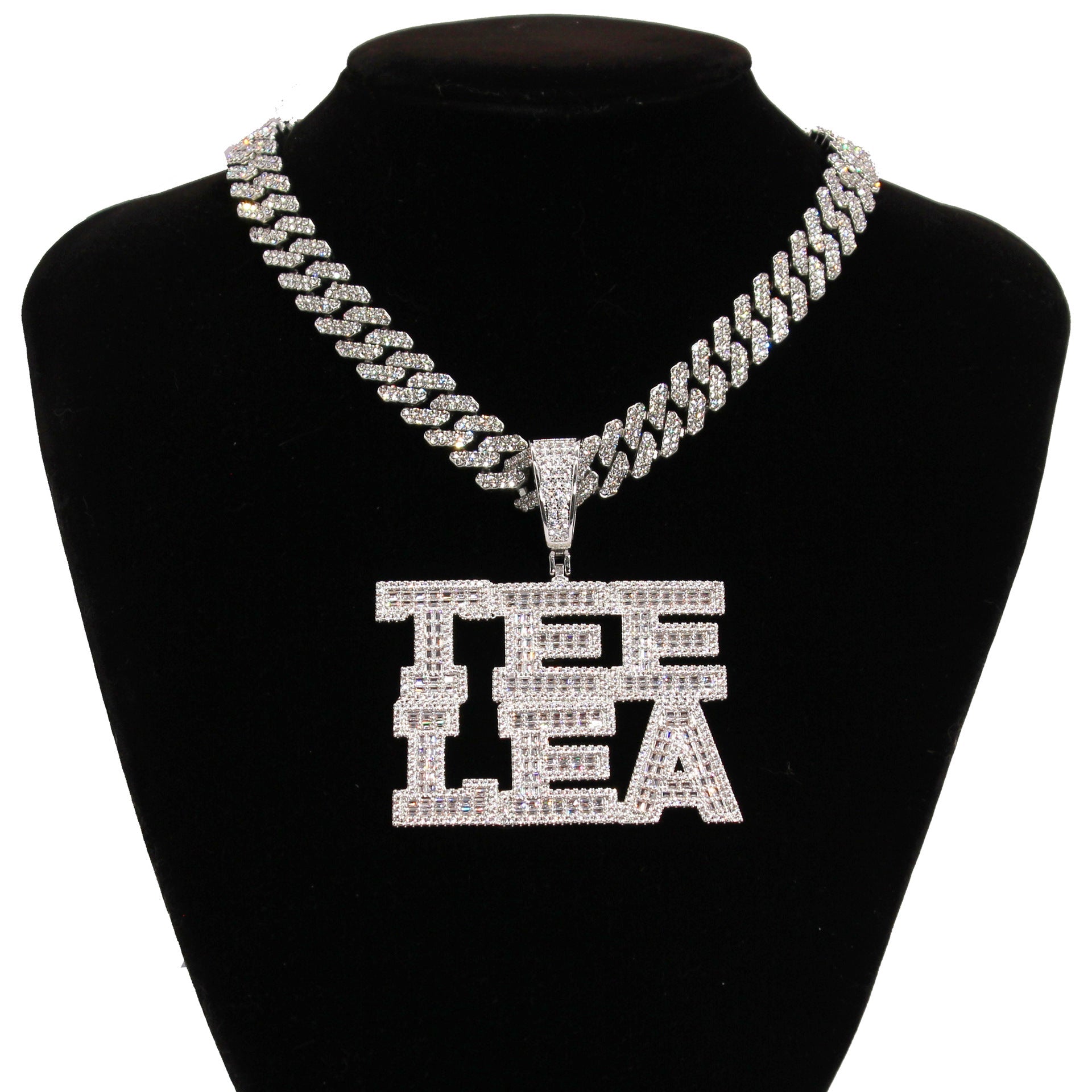 Moissanite Letter Custom Necklace