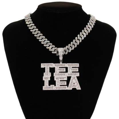 Moissanite Letter Custom Necklace