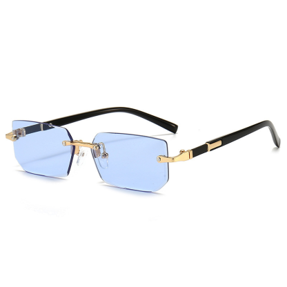 New Fashion Cut Edge Frameless Sunglasses