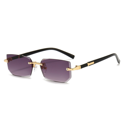 New Fashion Cut Edge Frameless Sunglasses