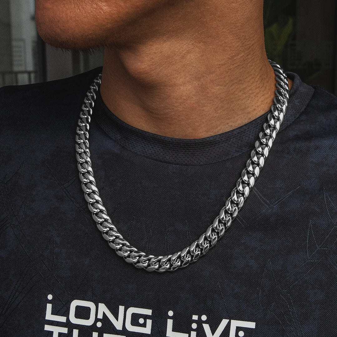 12mm Miami Cuban Link Chain KRKC