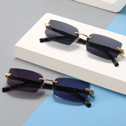 New Fashion Cut Edge Frameless Sunglasses
