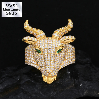 Moissanite Unique Sheep Ring