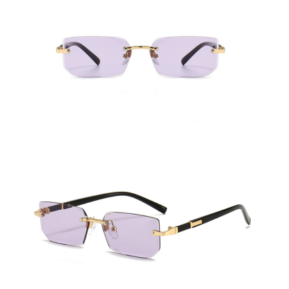 New Fashion Cut Edge Frameless Sunglasses