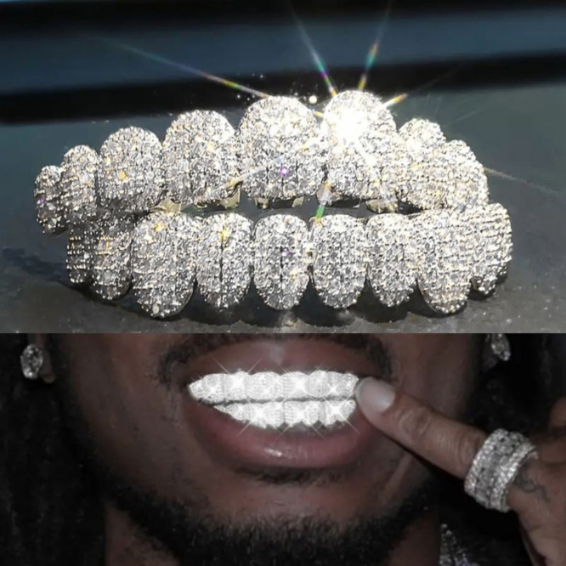 Moissanite Hip Hop Classic Grillz