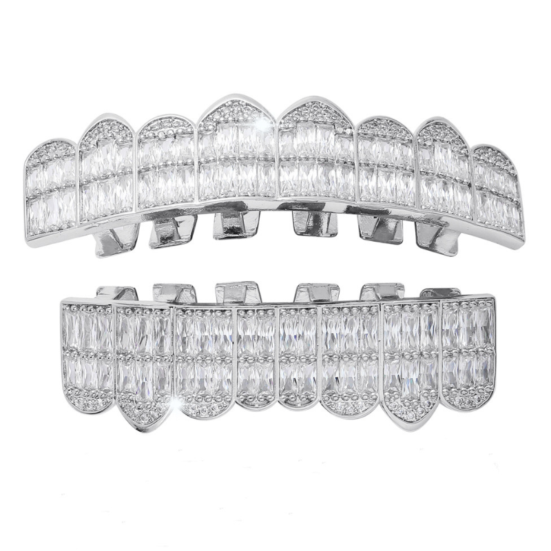 Moissanite Hip Hop Iced Out Grillz