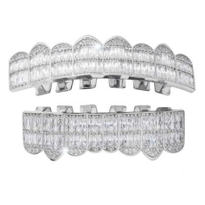 Moissanite Hip Hop Iced Out Grillz