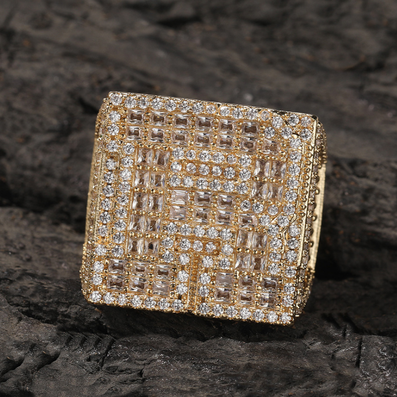 Moissanite Custom Letter Ring（Only one letter can be customized）