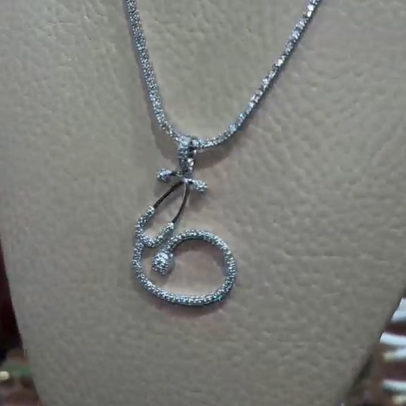 Moissanite Unique Design Little Pendant