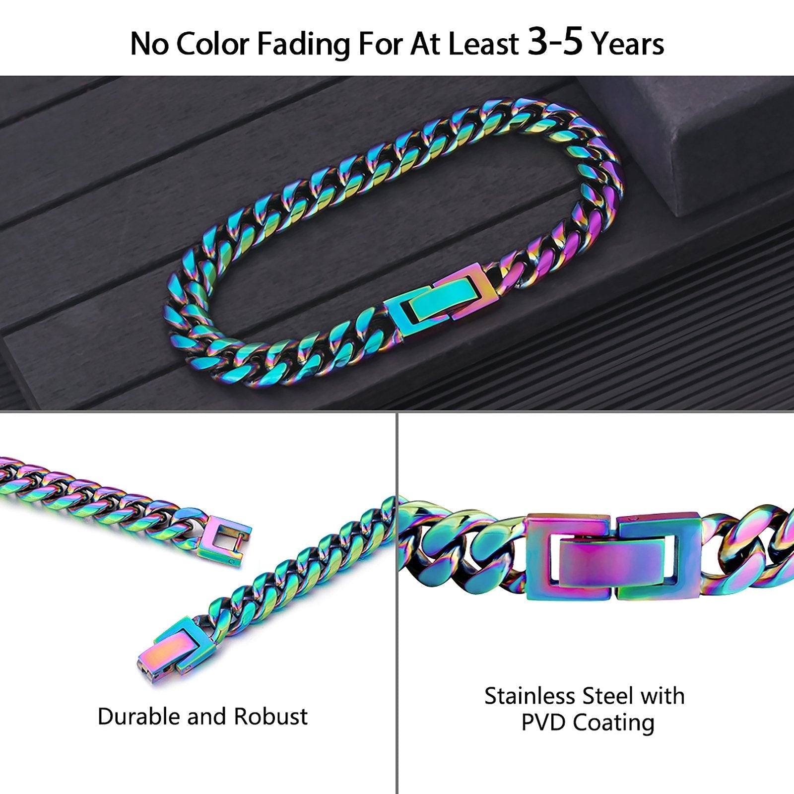 8mm Miami Cuban Link Bracelet KRKC