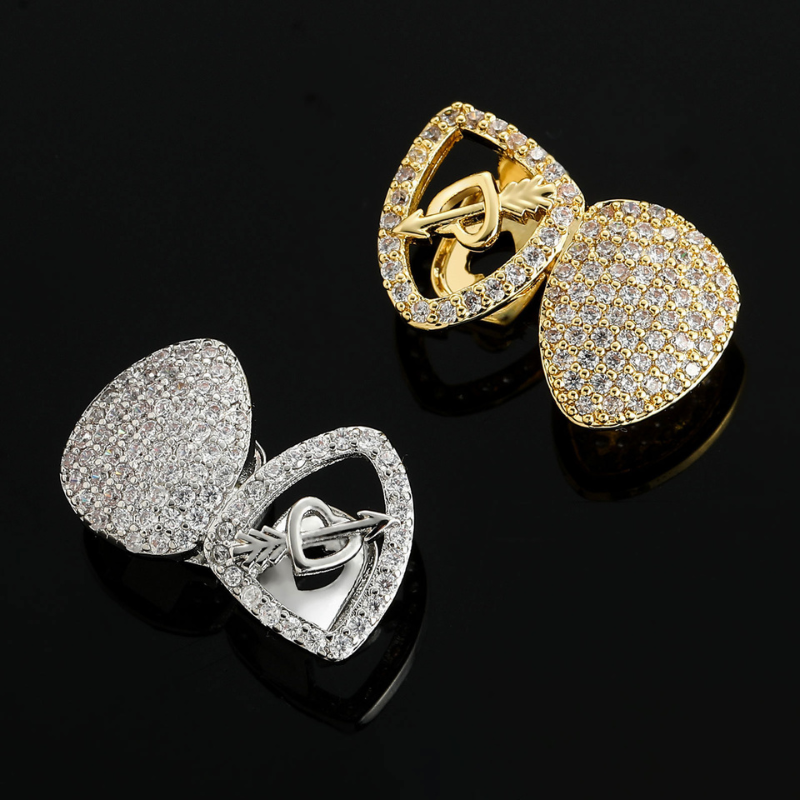 Moissanite Two Teeth Creative Grillz