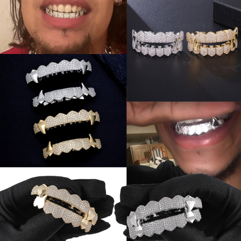 Hip Hop Iced Out Grillz