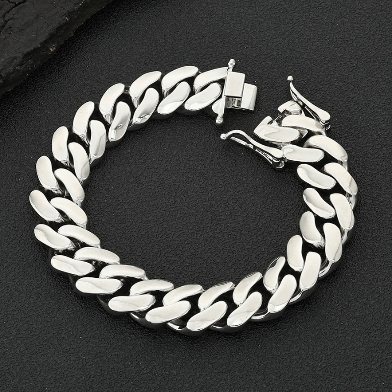 30mm/40mm Classic Glossy Cuban Bracelet