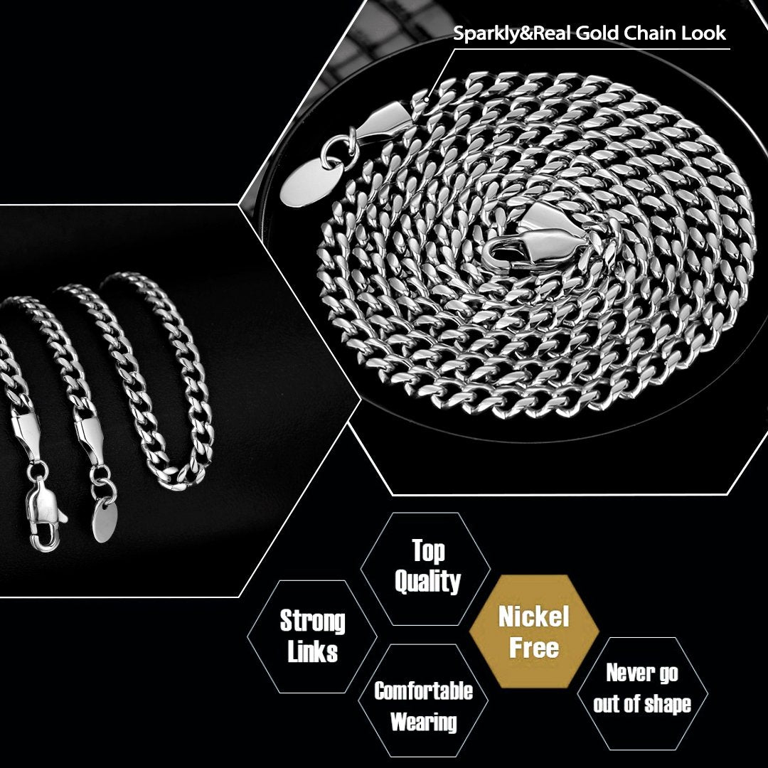 4mm Miami Cuban Link Chain KRKC