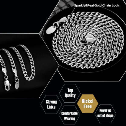 4mm Miami Cuban Link Chain KRKC